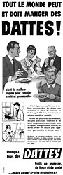 Advert Dattes 1954