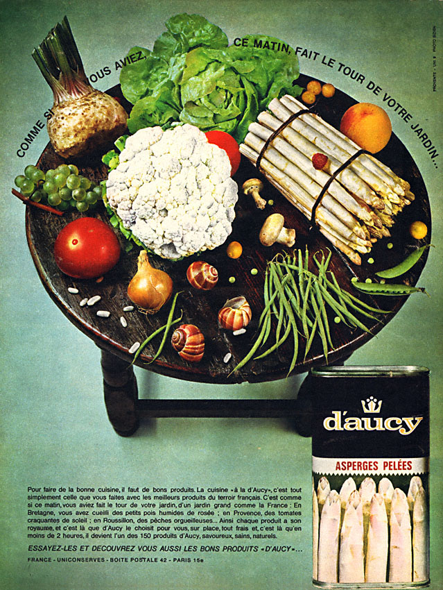 Advert D'Aucy 1962