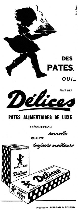 Advert Dlices 1952