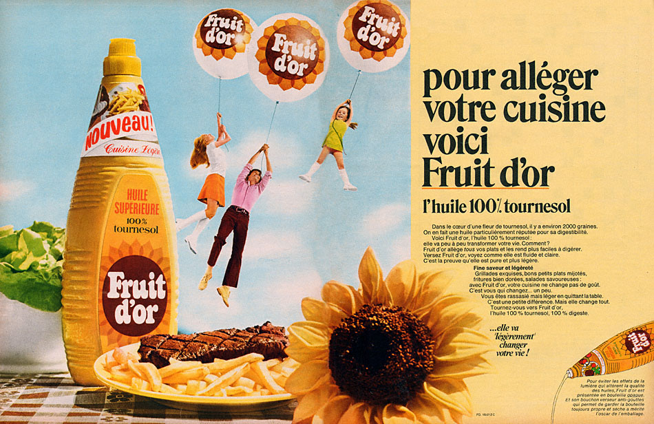 Advert Fruit d'or 1969