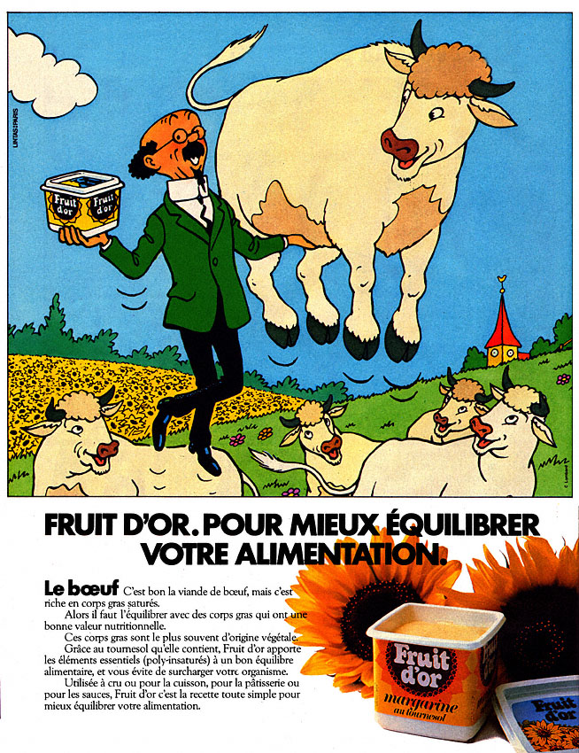 Advert Fruit d'or 1983