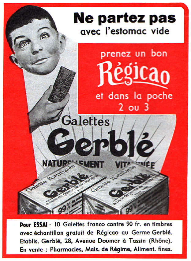 Advert Gerbl 1956