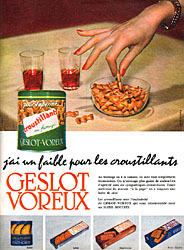 Advert Geslot Voreux 1956