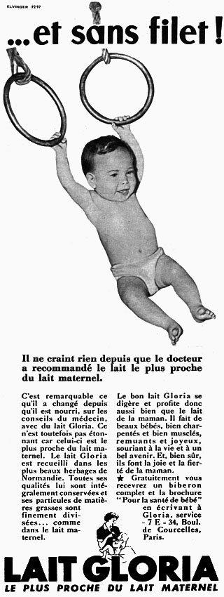 Advert Gloria 1953