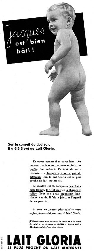 Advert Gloria 1955