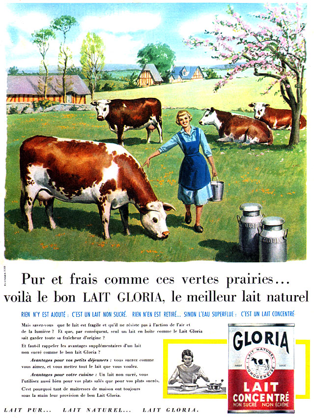 Advert Gloria 1960