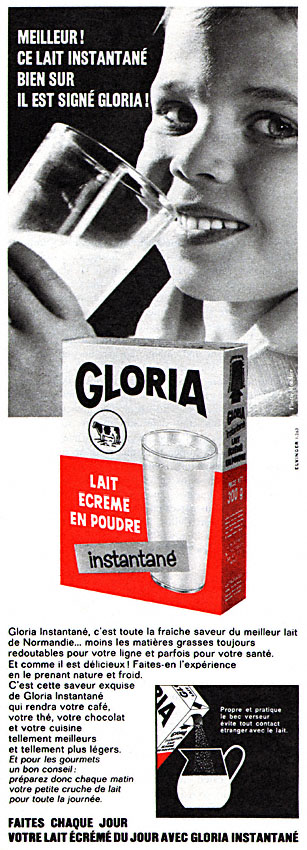 Advert Gloria 1962