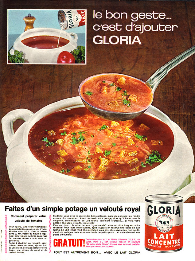 Advert Gloria 1964