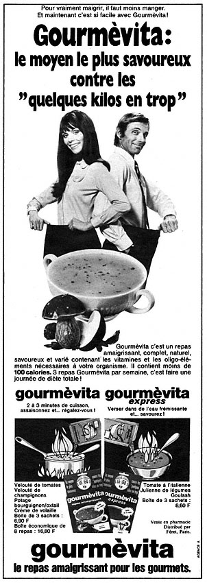 Advert Gourmvita 1972