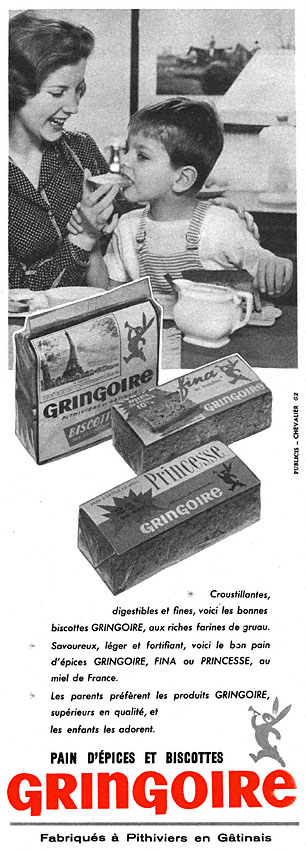 Advert Gringoire 1957