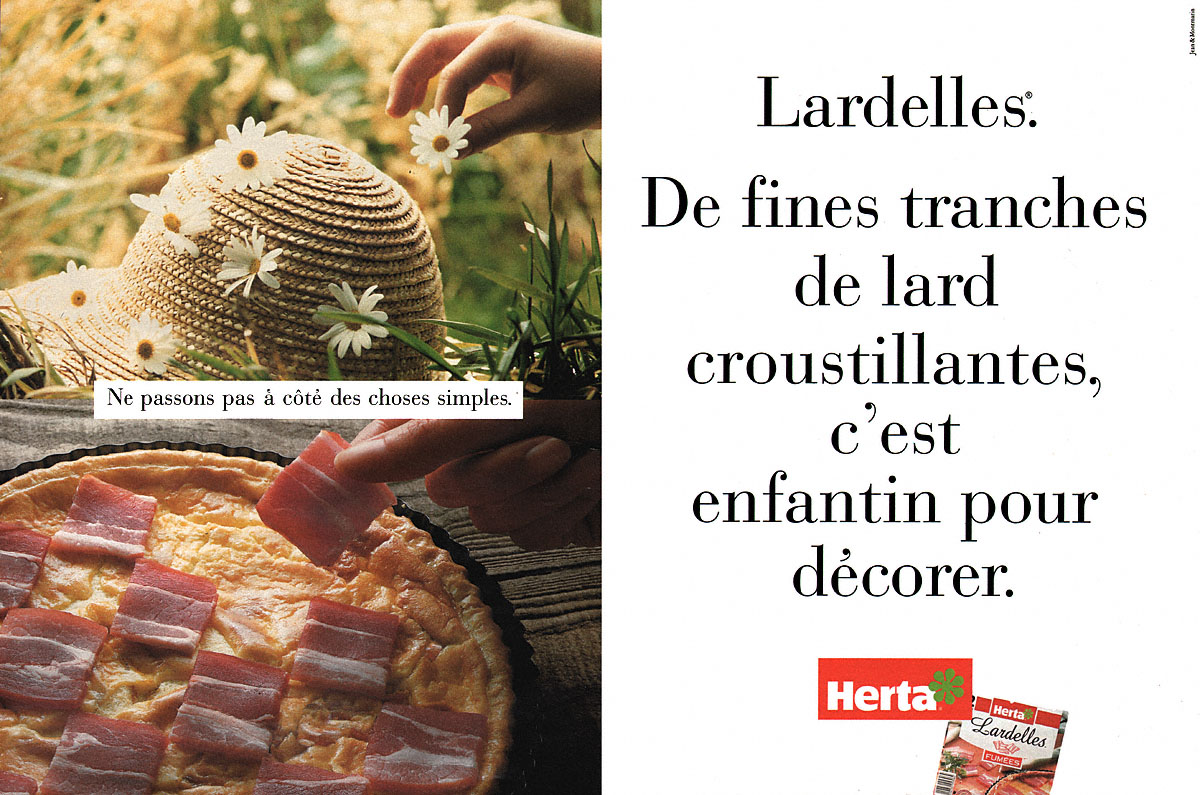 Advert Herta 1996