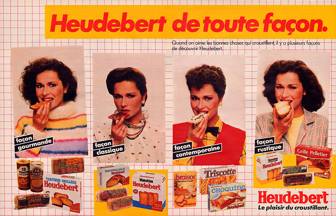 Advert Heudebert 1982