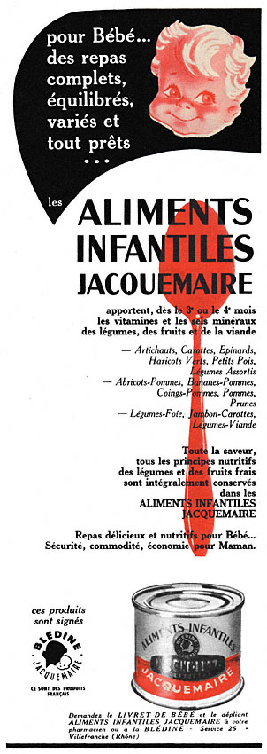 Advert Jacquemaire 1957