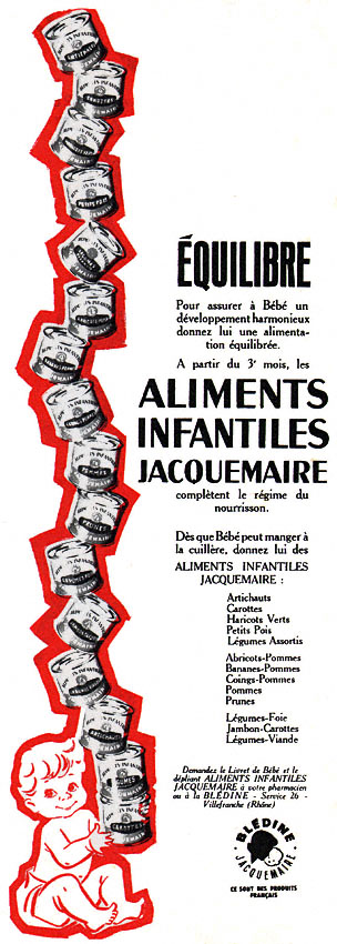 Advert Jacquemaire 1957