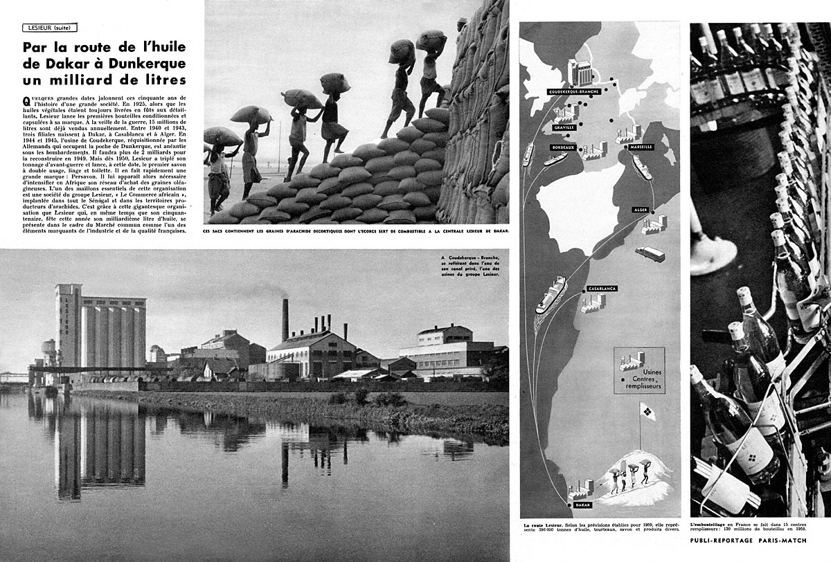 Advert Lesieur 1959
