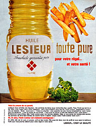 Advert Lesieur 1964