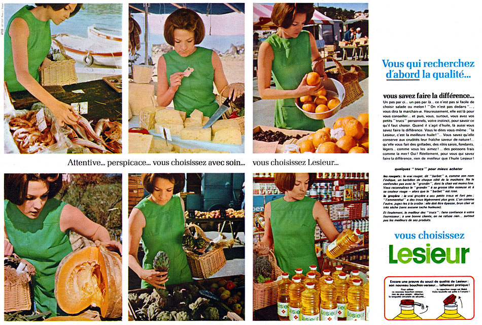 Advert Lesieur 1966