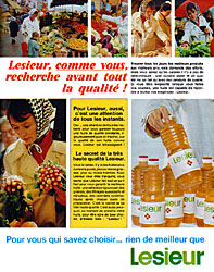 Advert Lesieur 1967