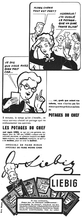 Advert Liebig 1952