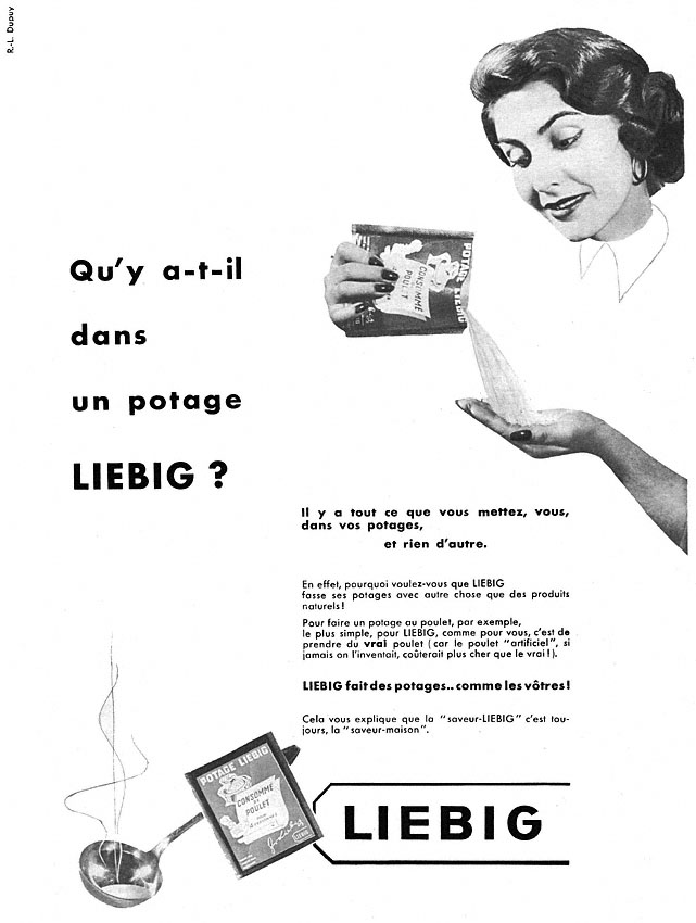 Advert Liebig 1954