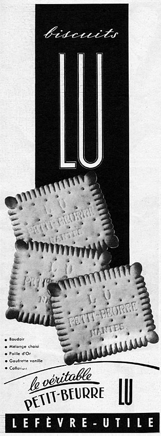 Advert Lu 1953