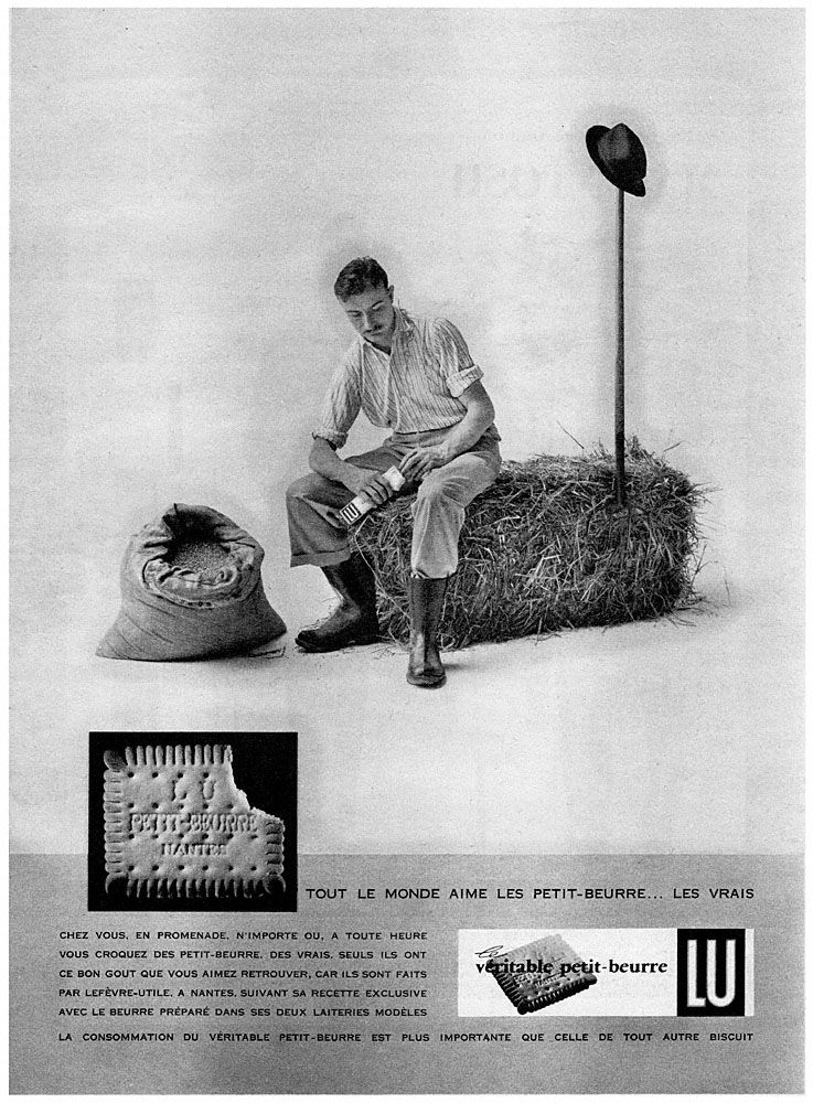 Advert Lu 1958