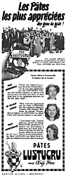 Advert Lustucru 1952