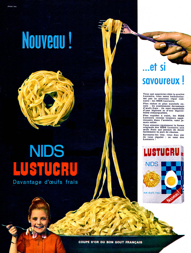 Advert Lustucru 1963