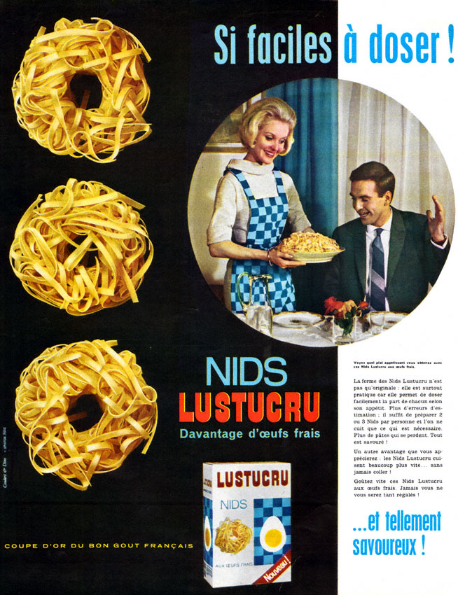 Advert Lustucru 1963