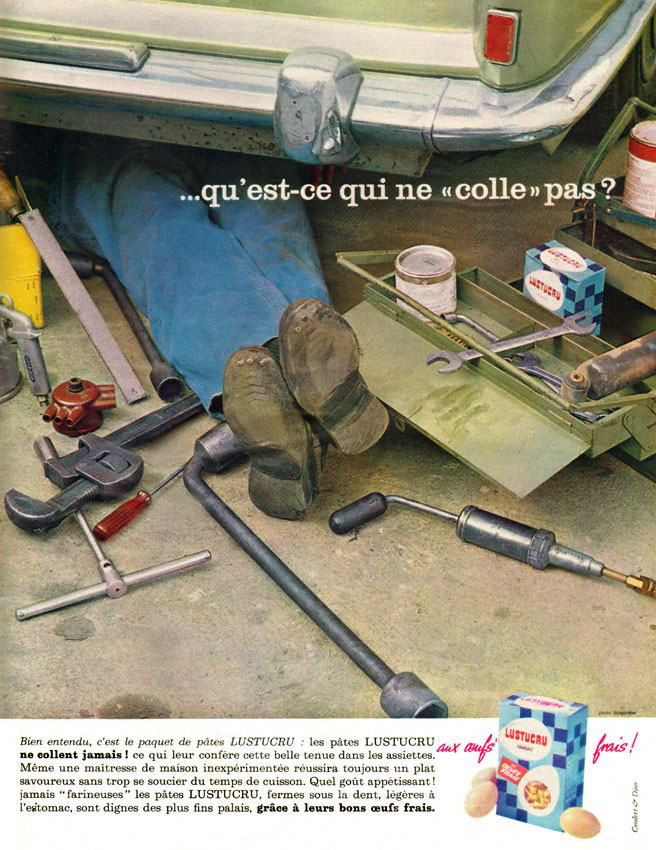 Advert Lustucru 1963
