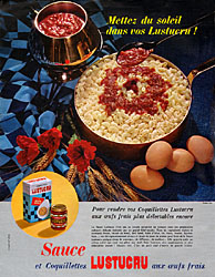 Advert Lustucru 1964