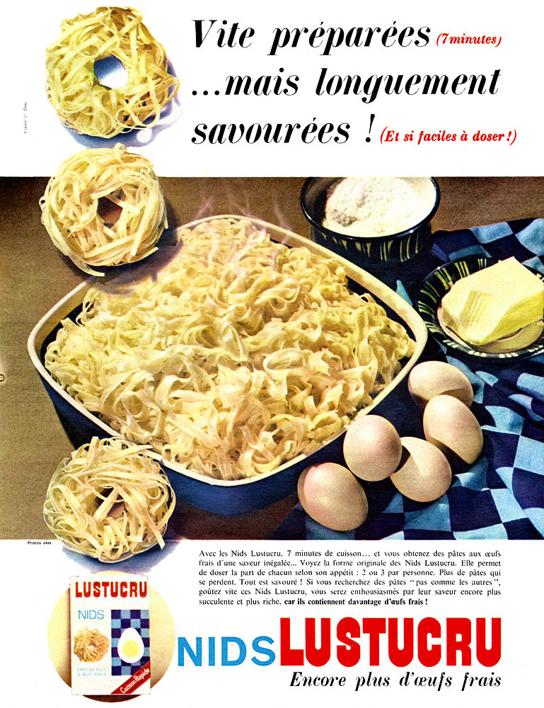 Advert Lustucru 1964