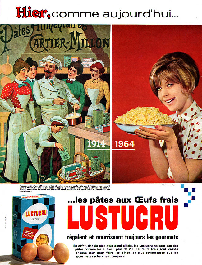 Advert Lustucru 1964