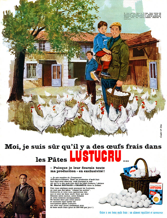 Advert Lustucru 1966