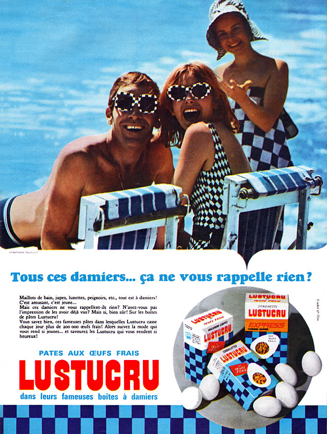 Advert Lustucru 1966