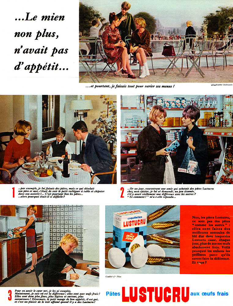 Advert Lustucru 1966