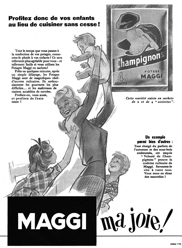 Advert Maggi 1954