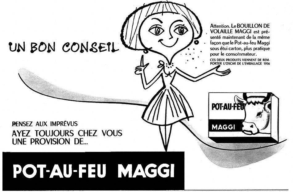 Advert Maggi 1957