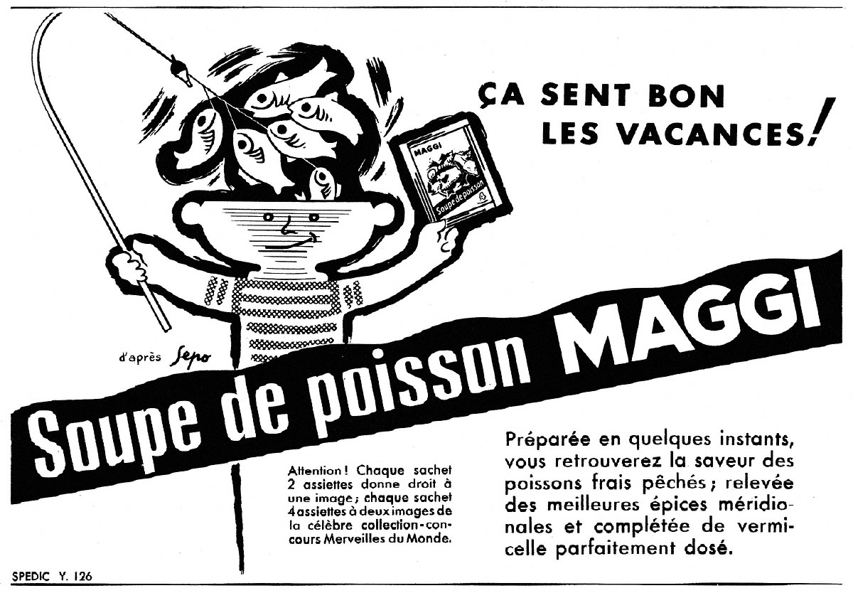 Advert Maggi 1957