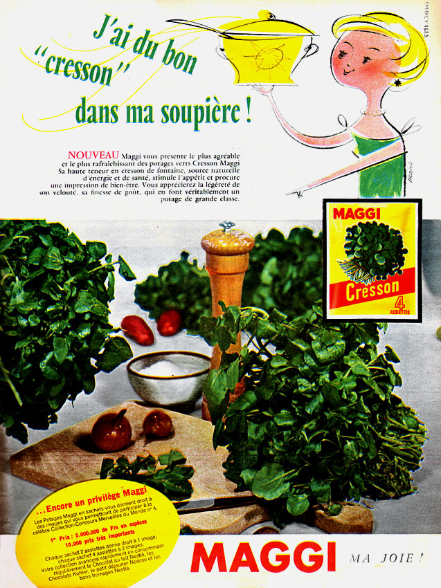 Advert Maggi 1958