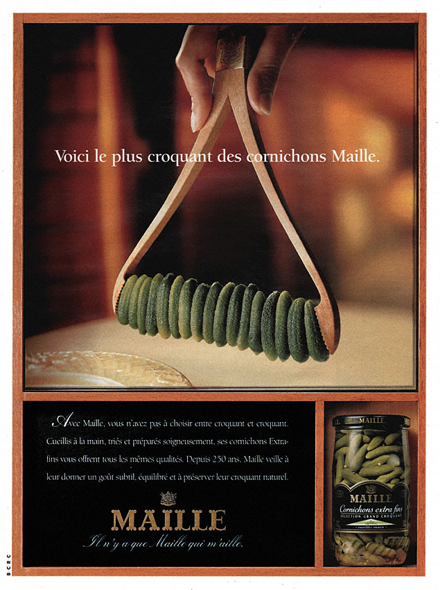 Advert Maille 1998