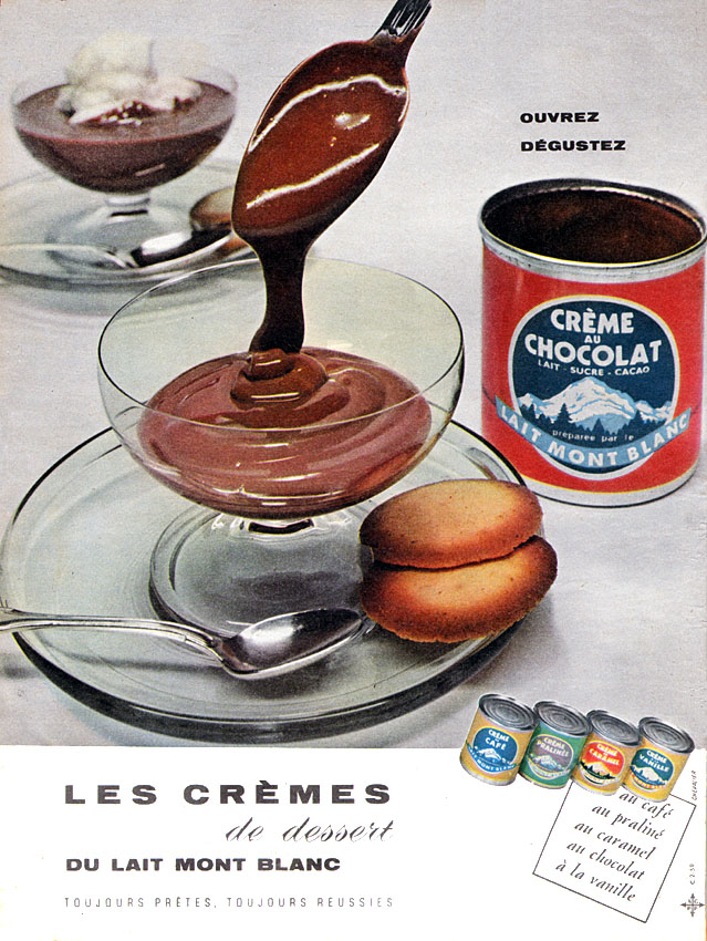 Advert Mont Blanc 1959