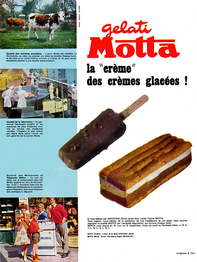 Advert Motta 1963