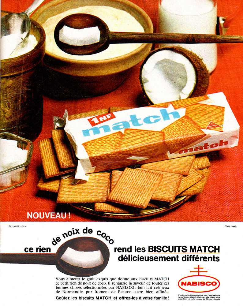 Advert Nabisco 1962