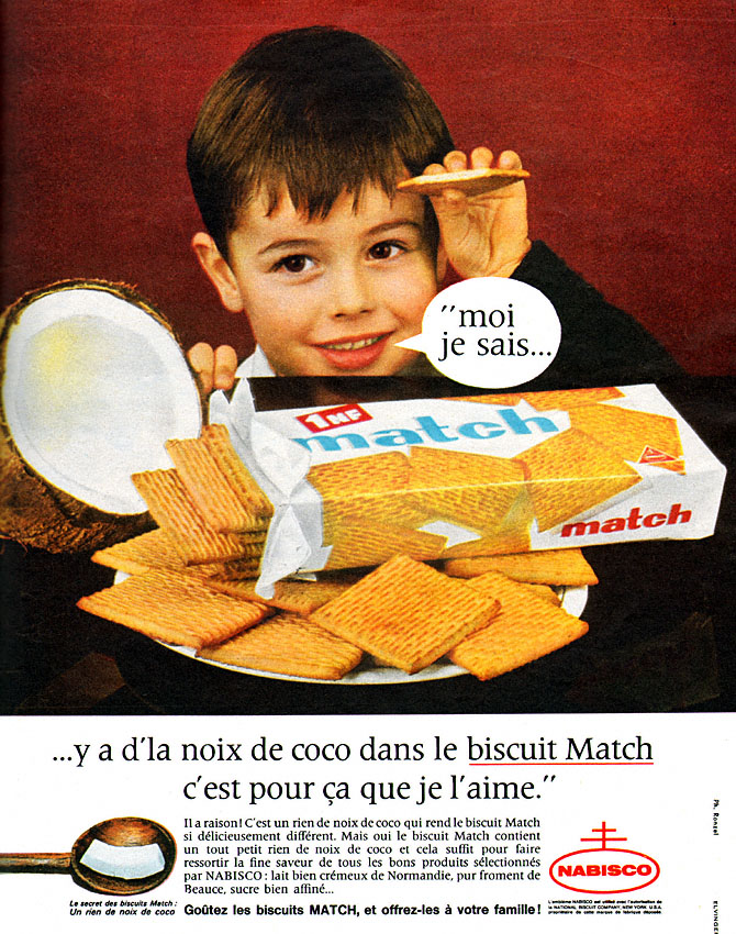 Advert Nabisco 1962