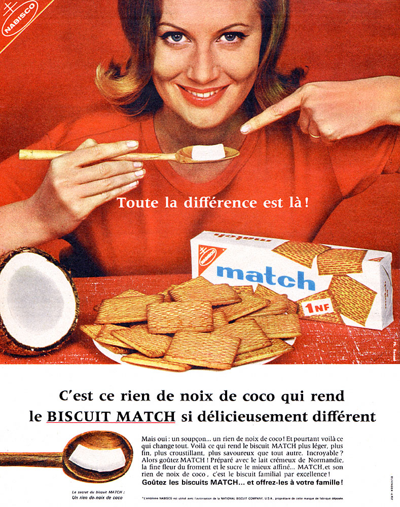 Advert Nabisco 1962