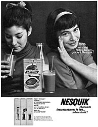 Advert Nesquik 1963
