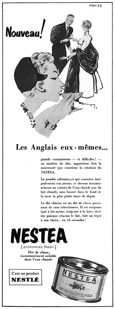 Advert Nestl 1954