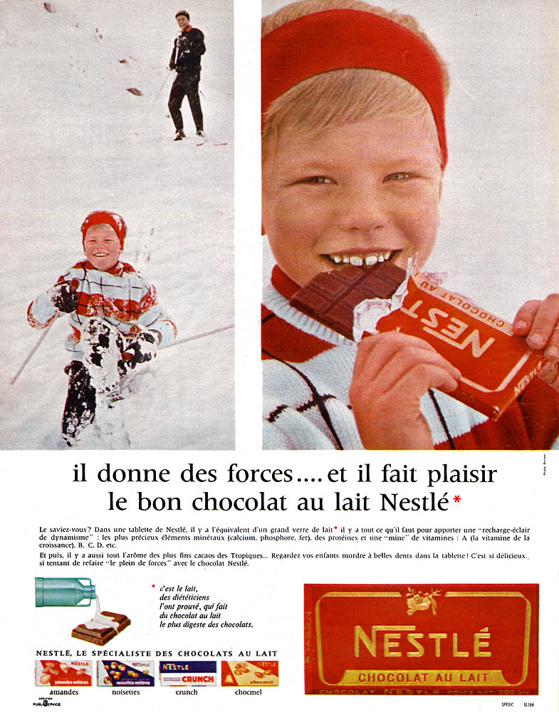 Advert Nestl� 1965