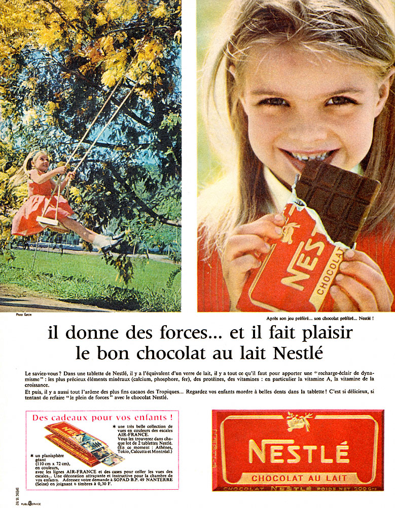 Advert Nestl� 1965